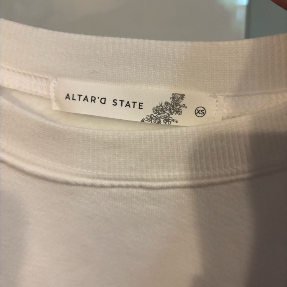 Altar’d State Camping Sweatshirt NWT - Picture 3 of 5